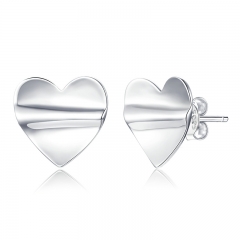 aretes de diamantes de imitación de diseñador de plata esterlina SCE936
