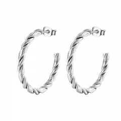 Pendientes de joyería de regalo minimalistas de acero inoxidable para mujer  ES-3023S