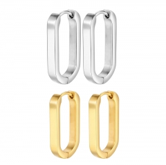Pendientes de joyería de regalo minimalistas de acero inoxidable para mujer  ES-3037G