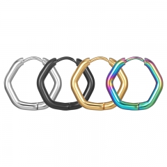 Pendientes de joyería de regalo minimalistas de acero inoxidable para mujer  ES-3045
