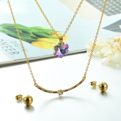 Conjunto de joyas acero inoxidable para mujer STAO-3840