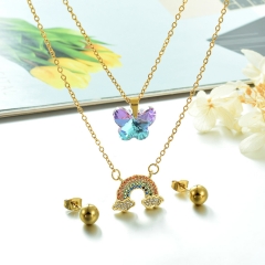 Conjunto de joyas acero inoxidable para mujer STAO-3846