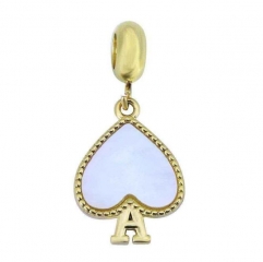 Stainless Steel 18K Gold plated pendant charm Jewelry Accessory  PD0862WG