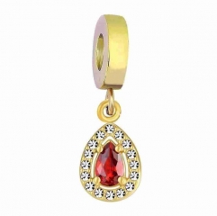 Stainless Steel 18K Gold plated pendant charm Jewelry Accessory  PD0907LG